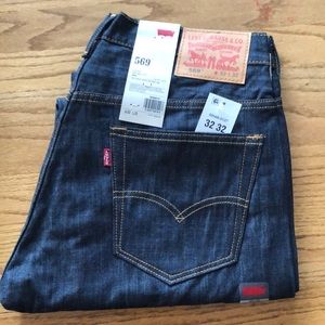 Levi’s 569 Dark Blue. 32x32. New